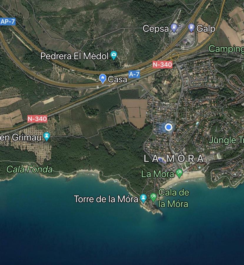 Casa con gran jardín cerca de la playa - 5 personas Tarragona Exterior foto